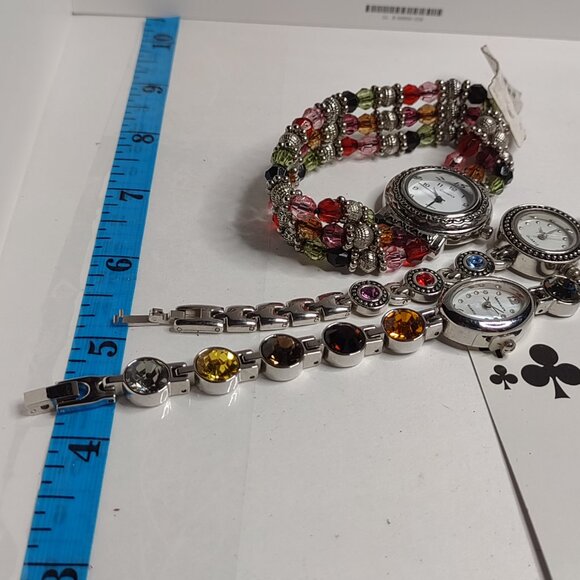 Lot Of 3 Untested Cute Multicolor Watches - Picture 4 of 7
